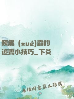 腹黑學(xué)霸的追妻小技巧
