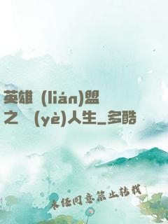 英雄聯(lián)盟之職業(yè)人生