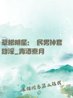 草根明星：國民男神套路深