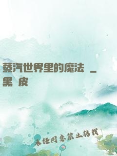 蒸汽世界里的魔法師