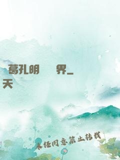 諸葛孔明縱橫異界