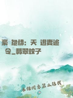 豪門危情：天價逃妻追緝令