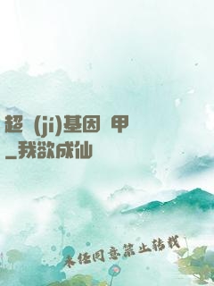 超級(jí)基因裝甲