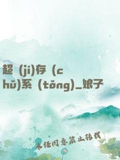 超級(jí)存儲(chǔ)系統(tǒng)