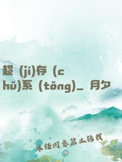 超級(jí)存儲(chǔ)系統(tǒng)