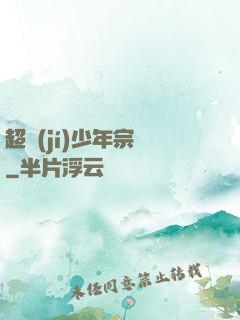 超級(jí)少年宗師