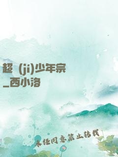 超級(jí)少年宗師