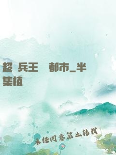 超級兵王縱橫都市