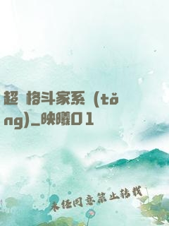 超級格斗家系統(tǒng)