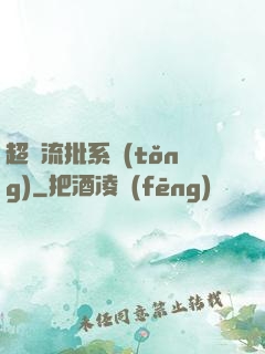超級流批系統(tǒng)