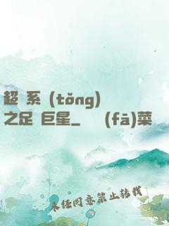 超級系統(tǒng)之足壇巨星