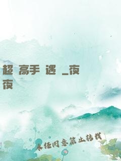 超級高手艷遇記