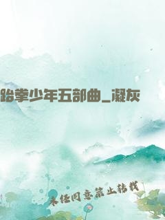 跆拳少年五部曲