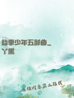 跆拳少年五部曲