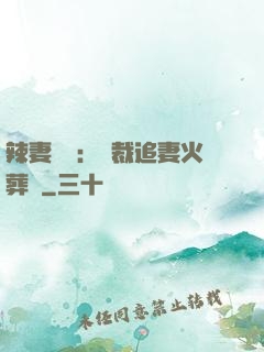 辣妻來襲：總裁追妻火葬場