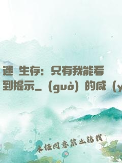迷宮生存：只有我能看到提示