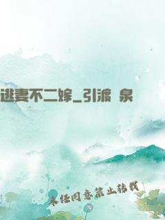 逃妻不二嫁