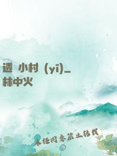 透視小村醫(yī)