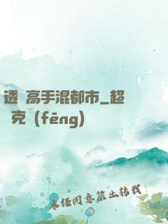 透視高手混都市