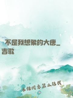 這不是我想象的大唐