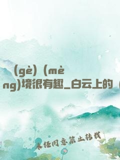 這個(gè)夢(mèng)境很有趣