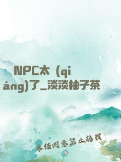 這個NPC太強(qiáng)了