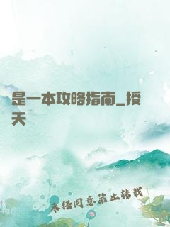 這是一本攻略指南