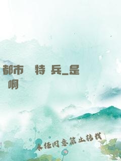 都市無敵特種兵