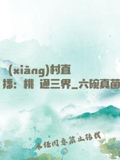鄉(xiāng)村直播：桃園通三界