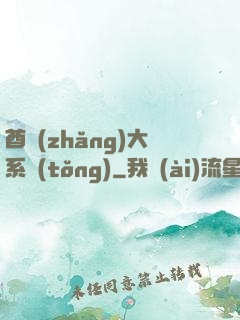 酋長(zhǎng)大系統(tǒng)