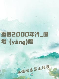 重回2000年代