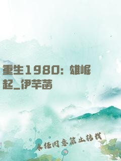 重生1980:梟雄崛起