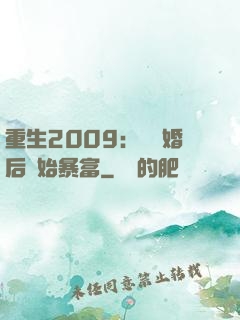 重生2009：從離婚后開始暴富