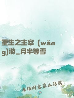 重生之主宰網(wǎng)游