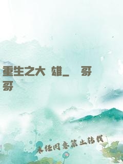 重生之大梟雄