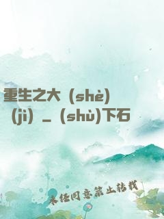 重生之大設(shè)計(jì)師