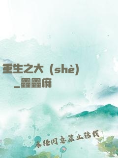 重生之大設(shè)計師