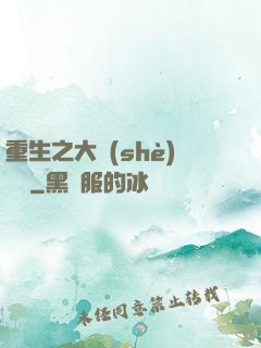 重生之大設(shè)計師
