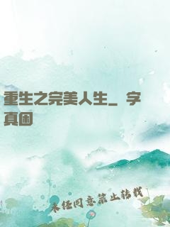 重生之完美人生