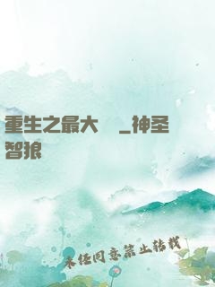 重生之最大財團