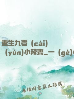 重生九零財(cái)運(yùn)小辣妻