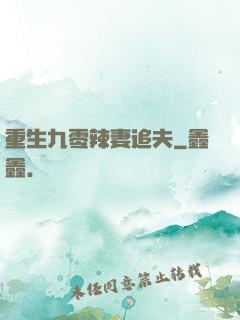 重生九零辣妻追夫