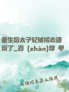 重生后太子妃被拐去造反了