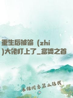 重生后被偏執(zhí)大佬盯上了