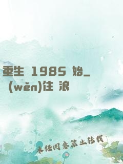 重生從1985開始