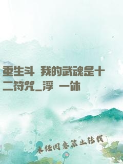 重生斗羅我的武魂是十二符咒