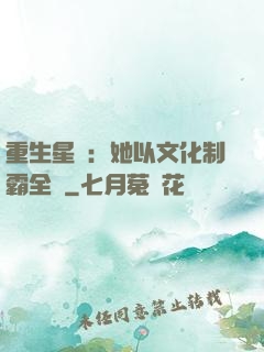 重生星際：她以文化制霸全國