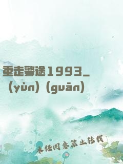 重走警途1993
