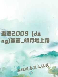 重返2009當(dāng)首富
