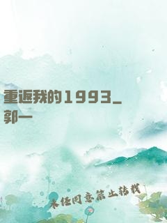 重返我的1993
